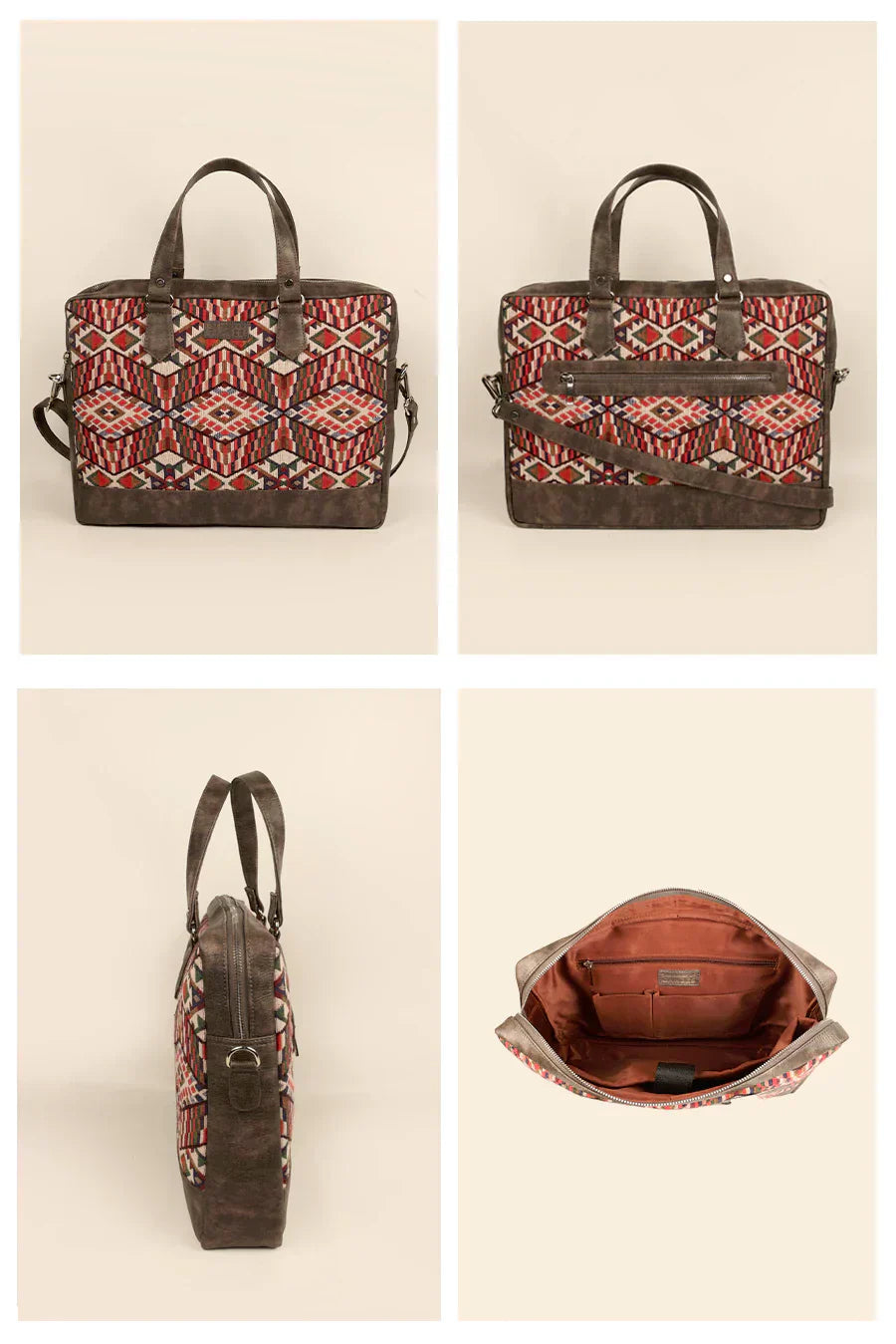 The House Of Gages Ross Handloom 15 Inch Laptop Bag