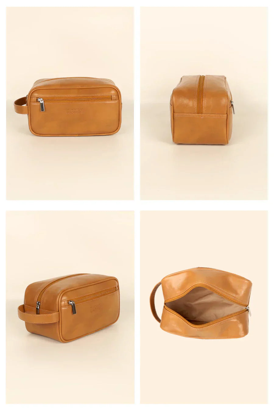 Hurst Vegan Leather Toiletry Bag
