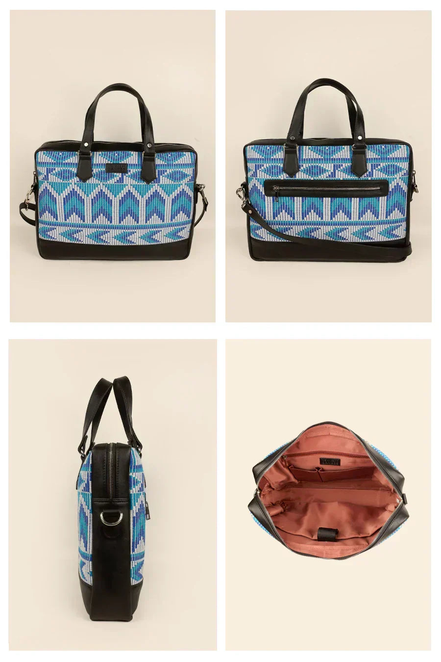 The House Of Gages Ross Handloom 15 Inch Laptop Bag