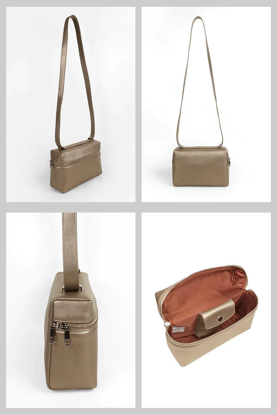 Vienna Vegan Leather Medium Sling Bag