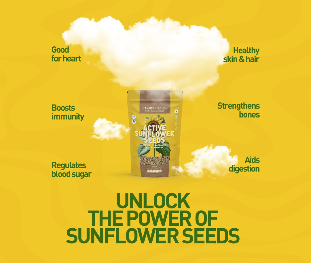 NOURISH ORGANICS Active Sunflower Seeds