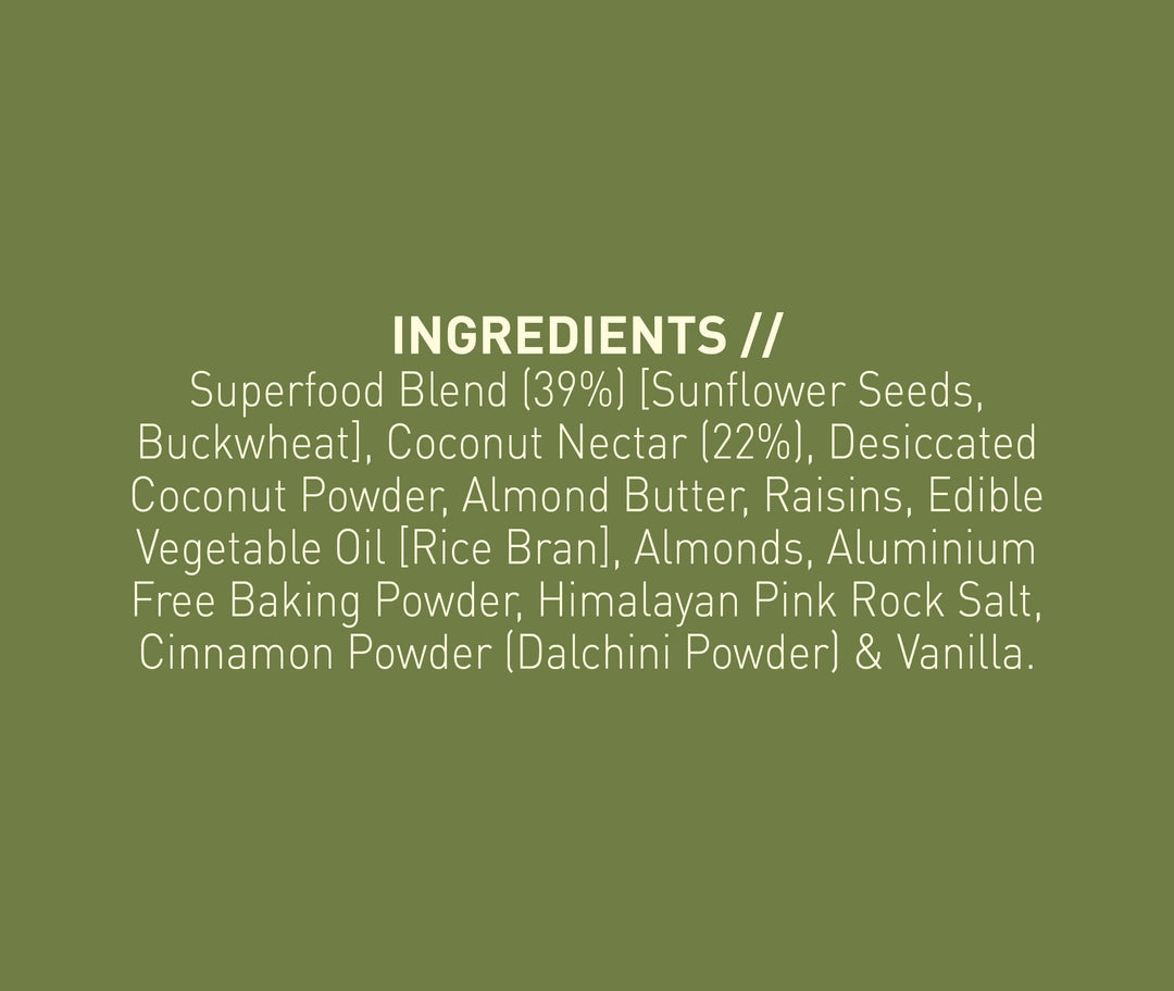 NOURISH ORGANICS Almond Buckwheat Cookies