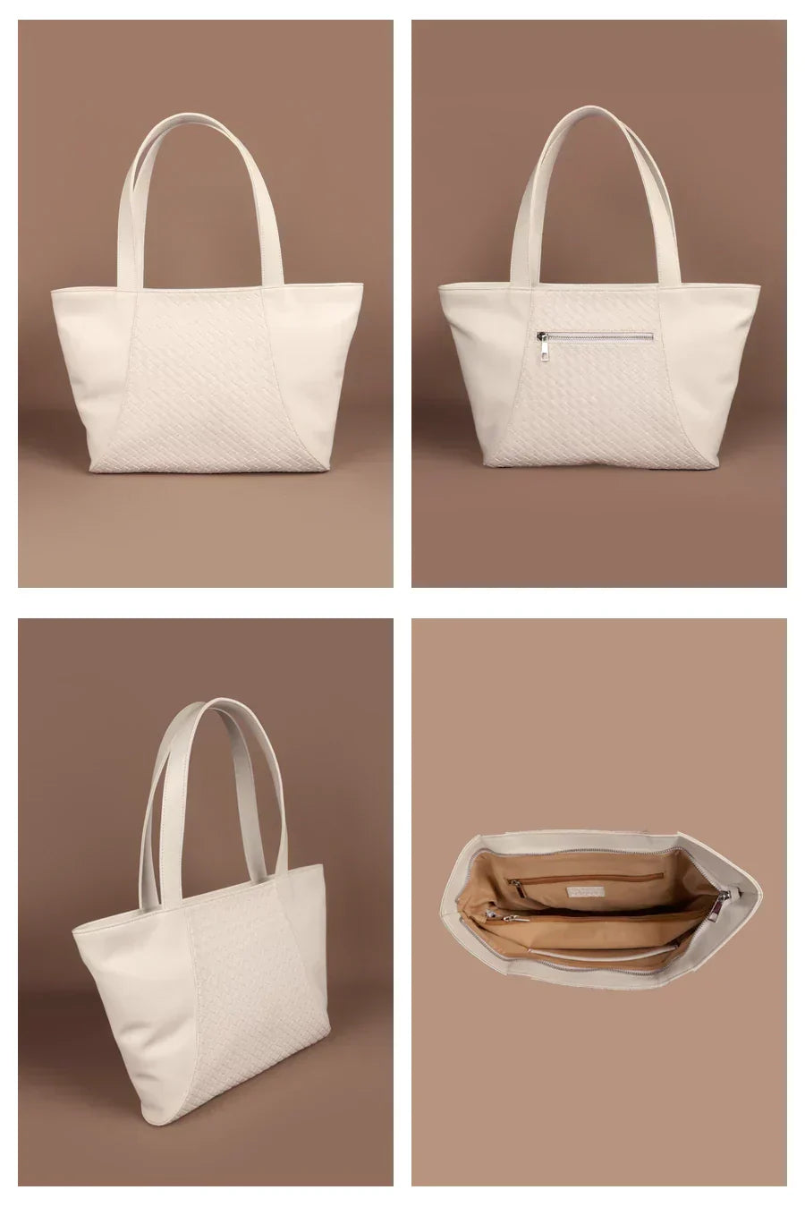 June Vegan Leather Tote Bag