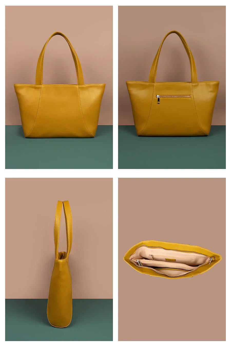 June Vegan Leather Tote Bag