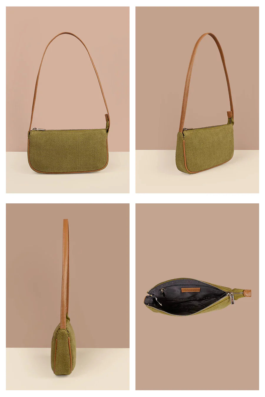 The House of Ganges - Daily Sling Soft Jute Shoulder Bag