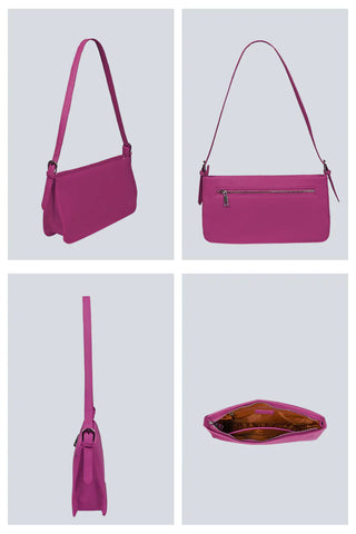 The House of Ganges - Irina Vegan Leather Shoulder Bag