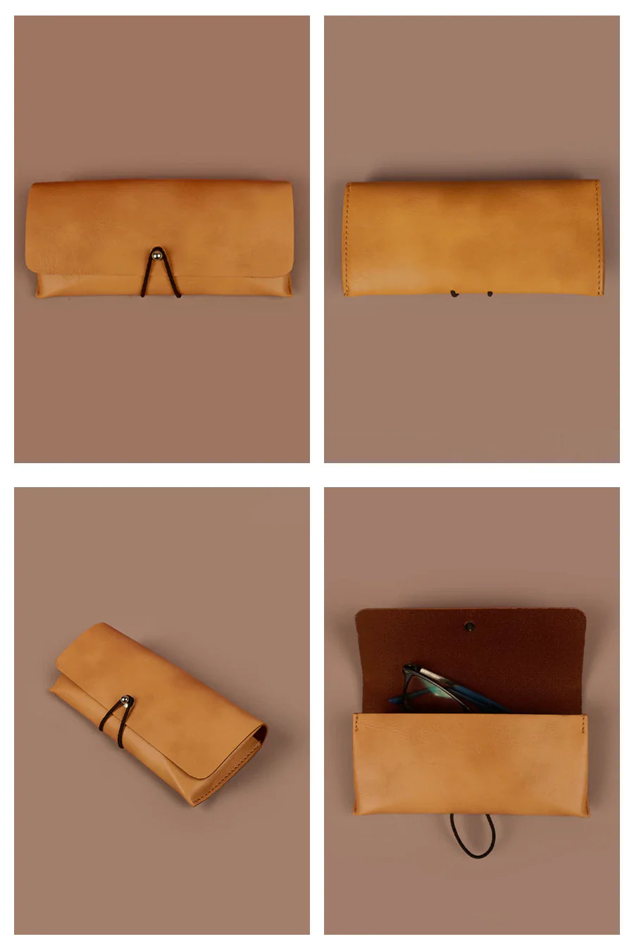 The House of Ganges - Newell Vegan Leather Sunglass Case