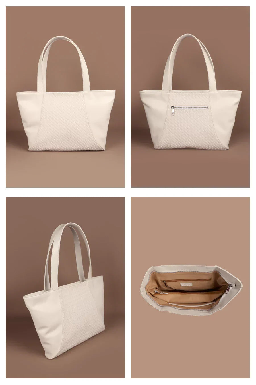 June Vegan Leather Tote Bag