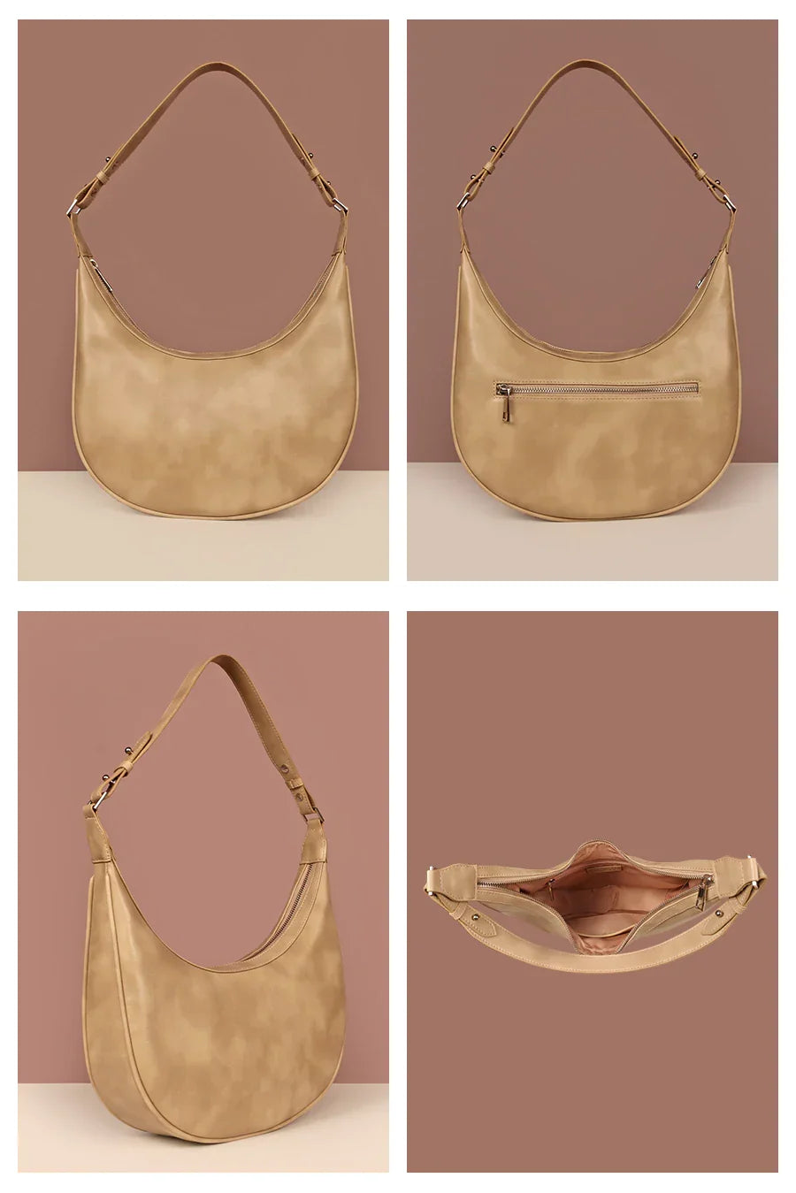 The House of Ganges - Moony Vegan Leather Handbag