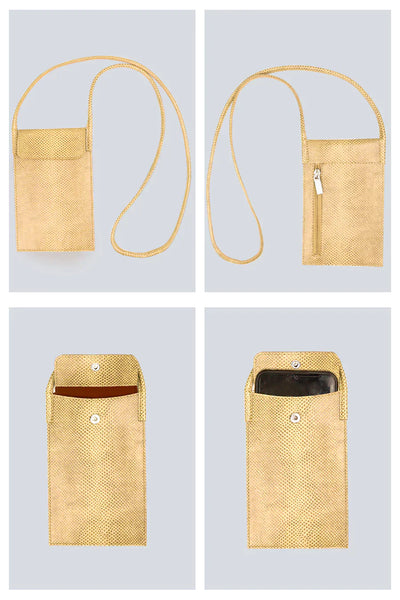 Walky Vegan Leather Mobile Sling Bag