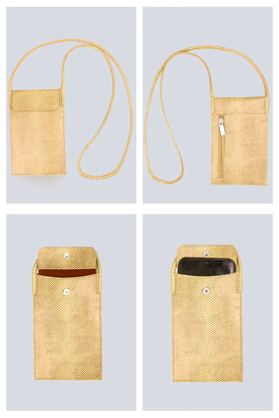 The House of Ganges - Walky Vegan Leather Mobile Sling Bag