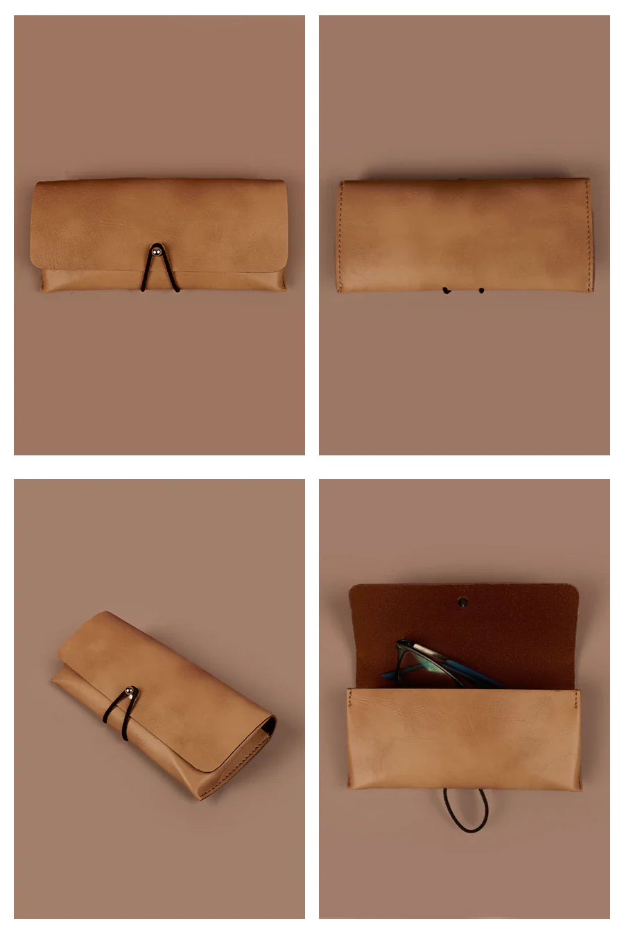 The House of Ganges - Newell Vegan Leather Sunglass Case