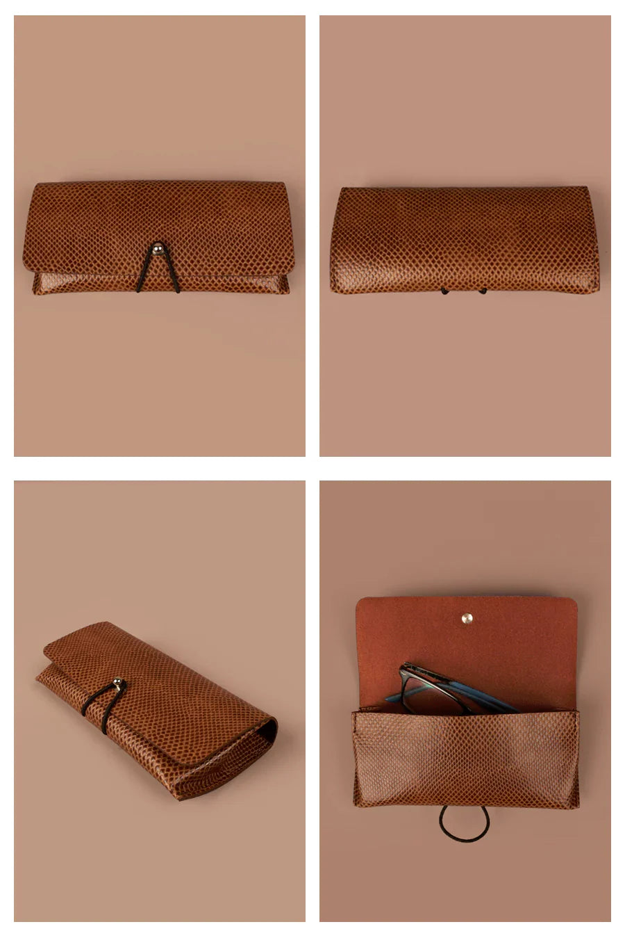 The House of Ganges - Newell Vegan Leather Sunglass Case