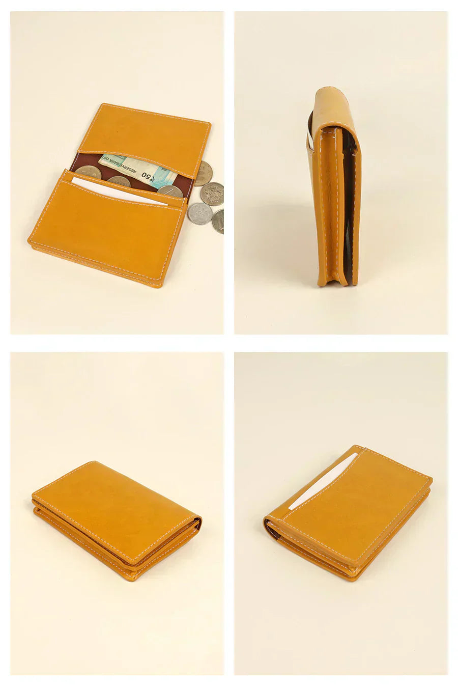 The House Of Ganges Beth Vegan Leather Mini Wallet