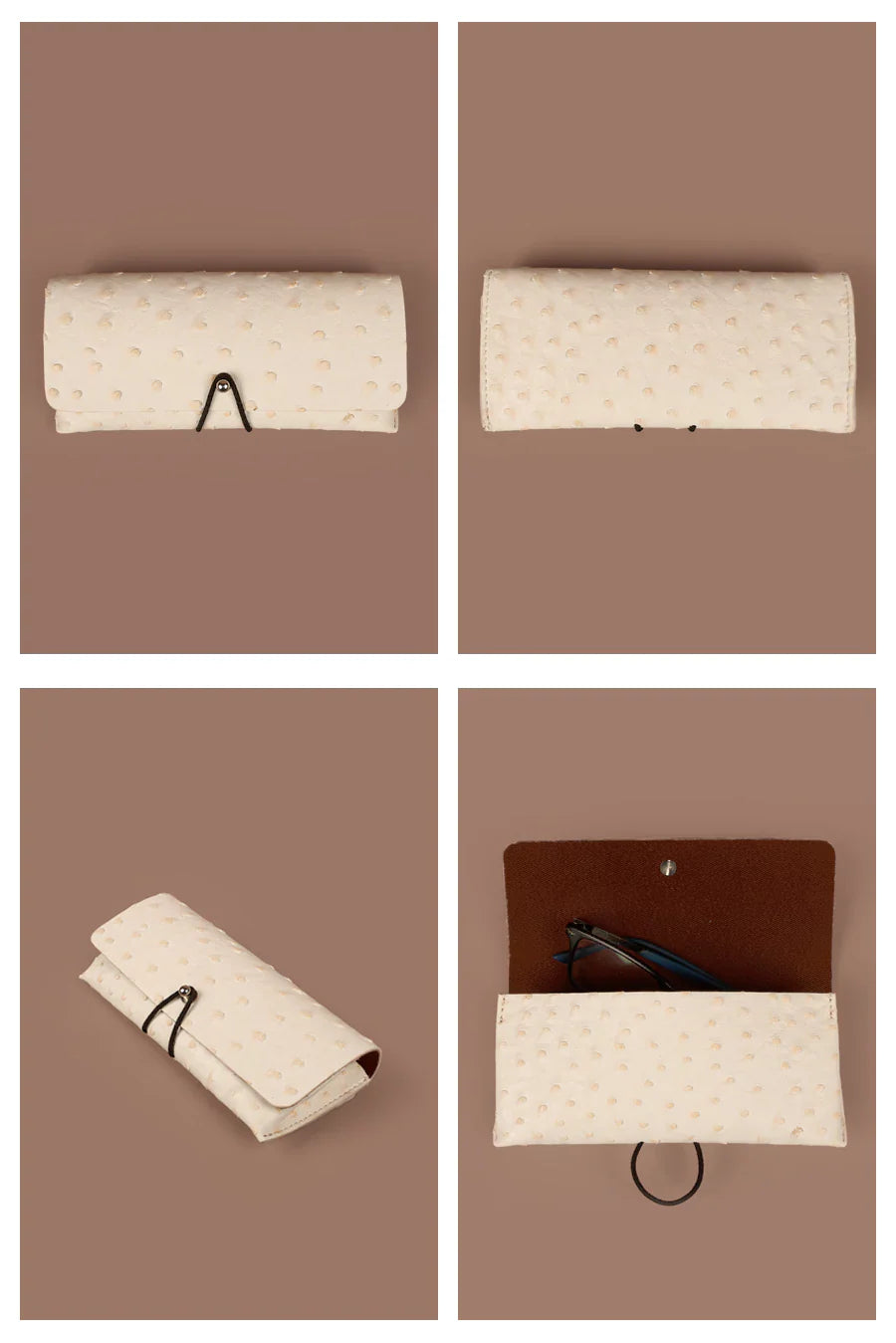 The House of Ganges - Newell Vegan Leather Sunglass Case