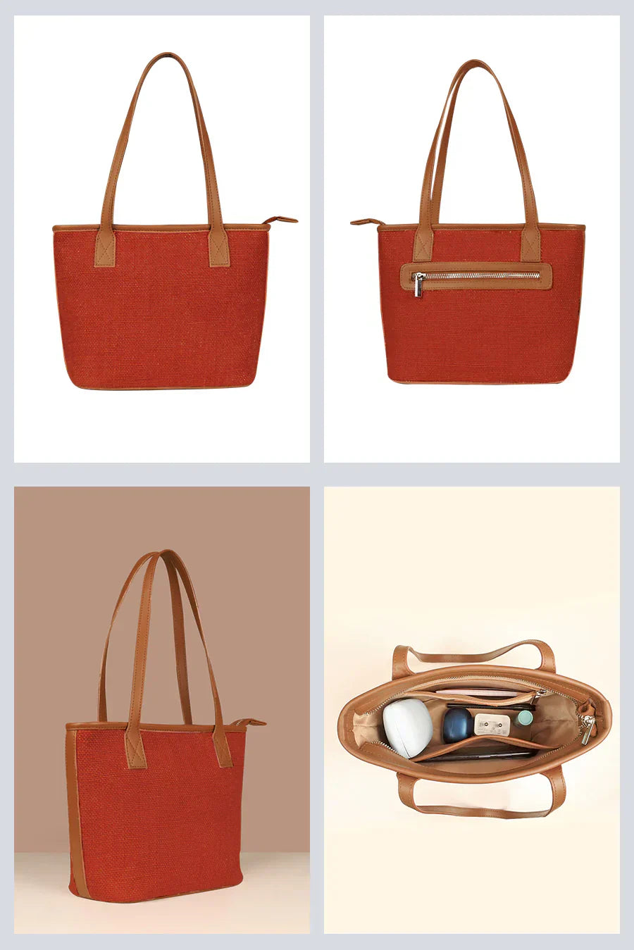 The House of Ganges - Mini Soft Jute Tote Bag