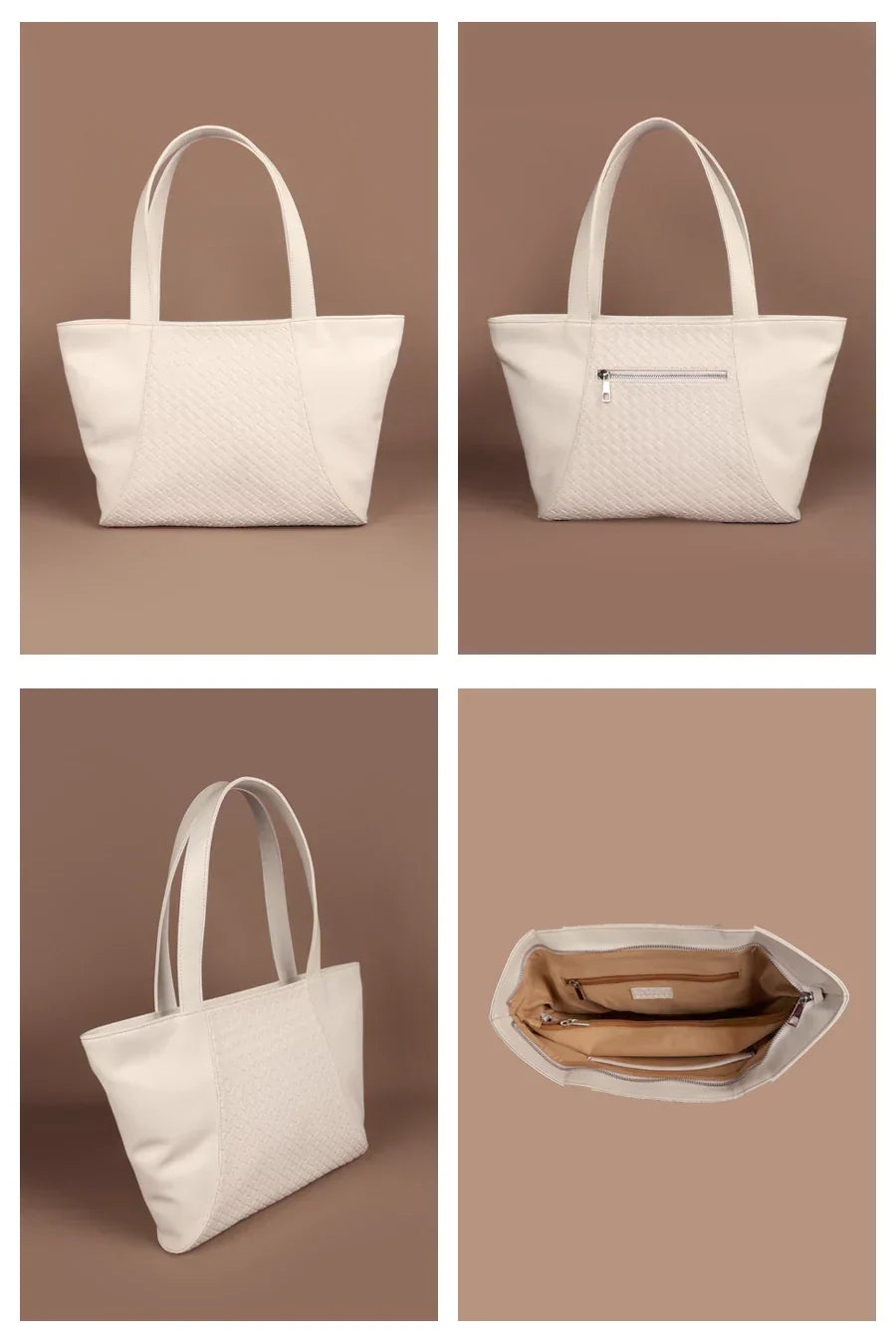 June Vegan Leather Tote Bag