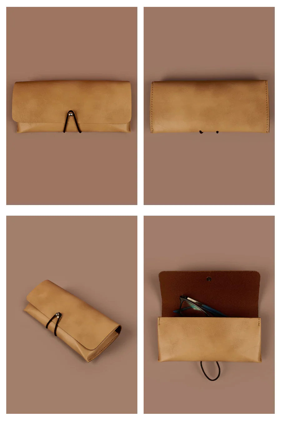 The House of Ganges - Newell Vegan Leather Sunglass Case