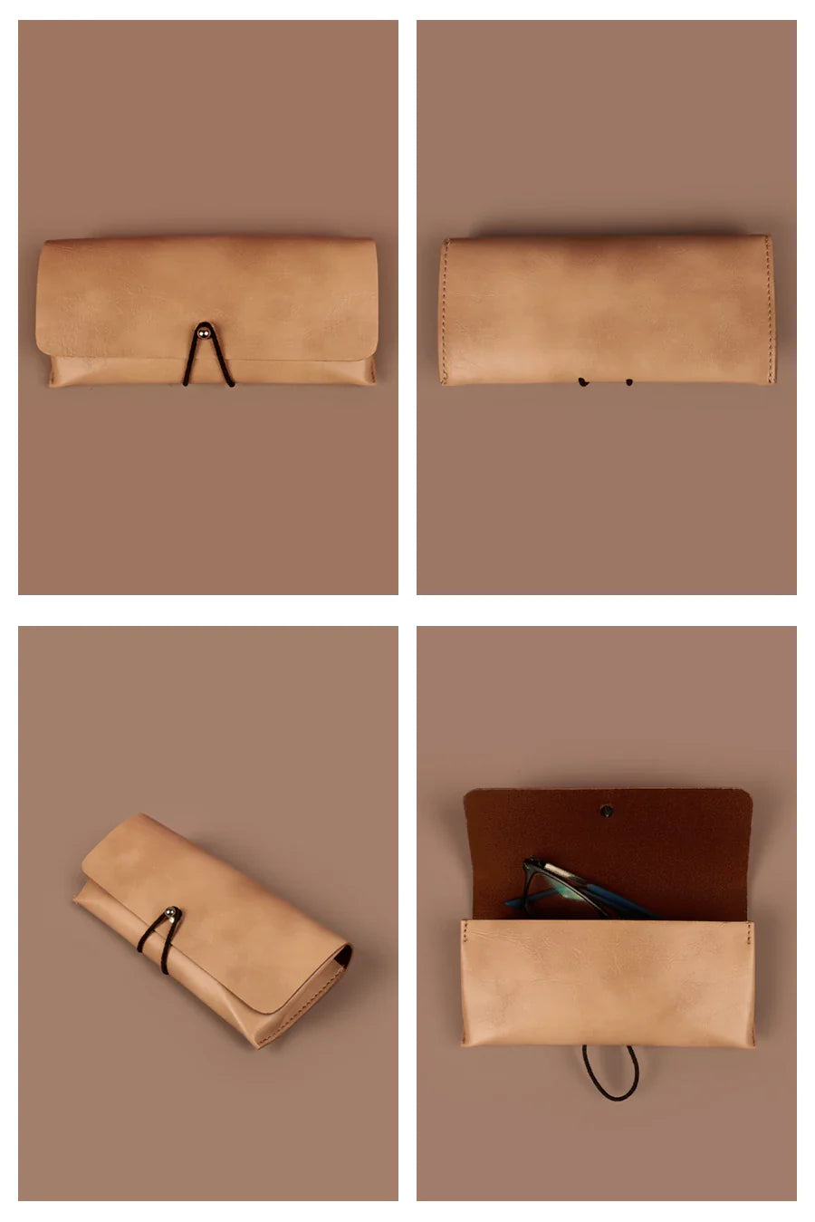 The House of Ganges - Newell Vegan Leather Sunglass Case