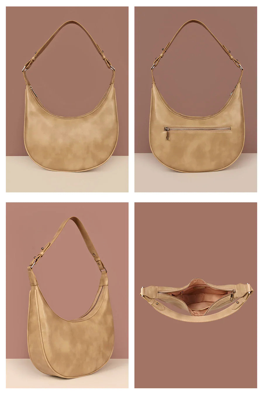 The House of Ganges - Moony Vegan Leather Handbag