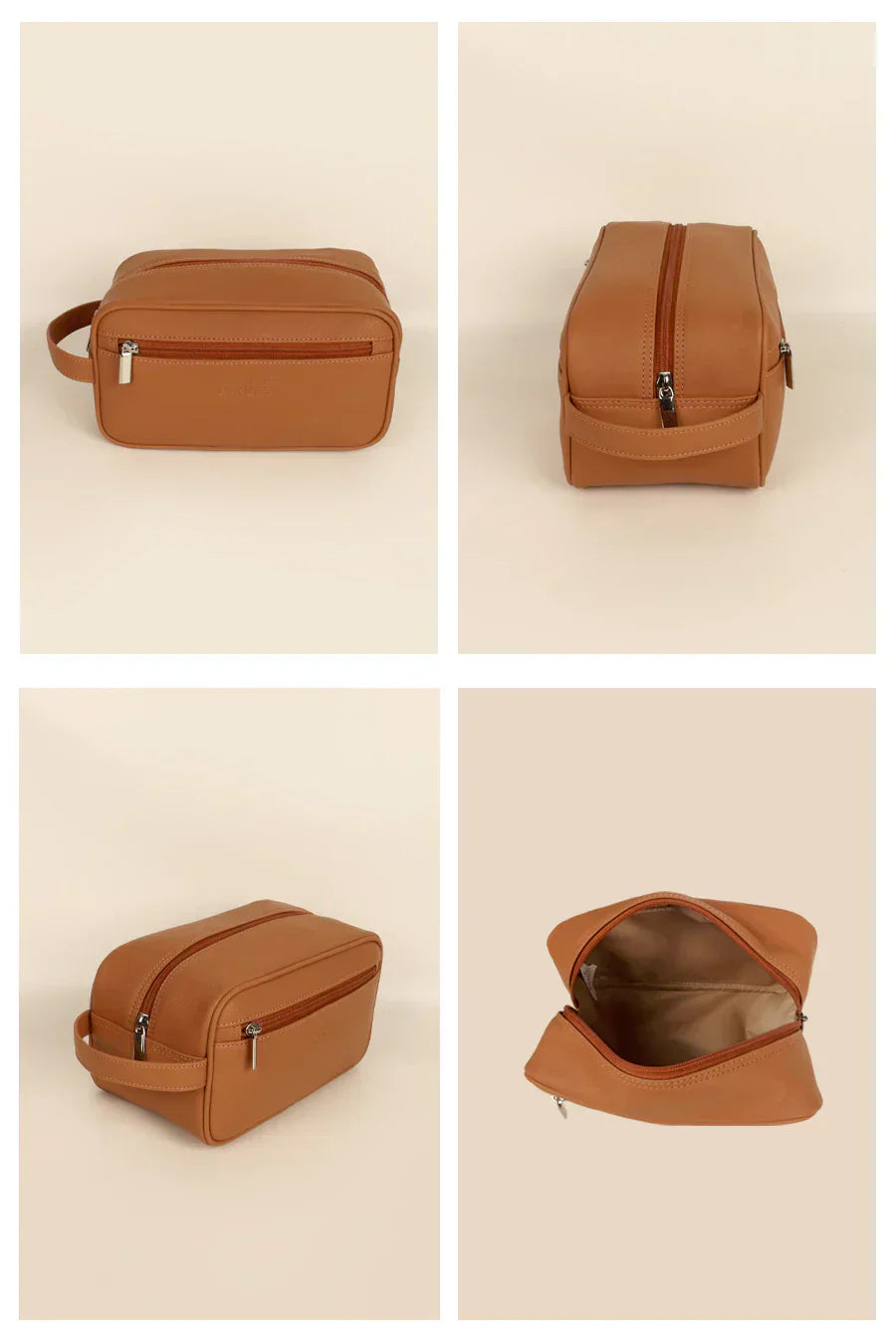 Hurst Vegan Leather Toiletry Bag