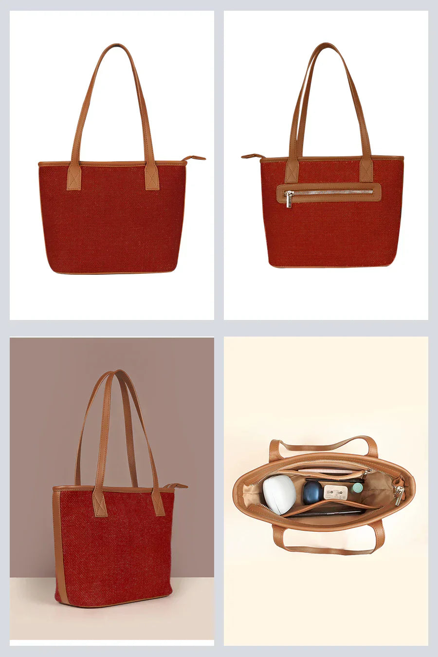 The House of Ganges - Mini Soft Jute Tote Bag