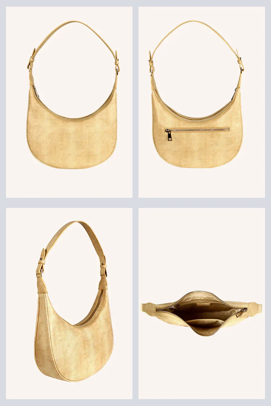 The House of Ganges - Moony Vegan Leather Handbag