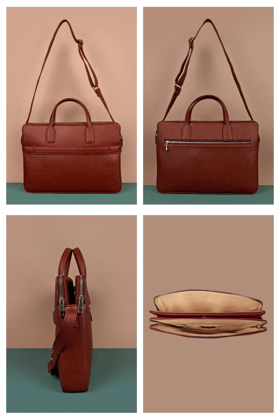 The House of Ganges - Dual Zip 15 Inch Laptop Bag