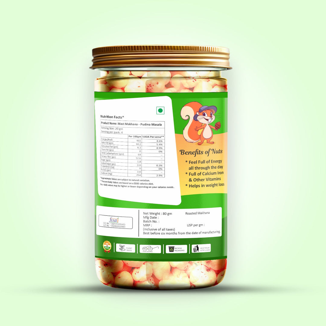 Mast Makhana Pudina Masala 80 g