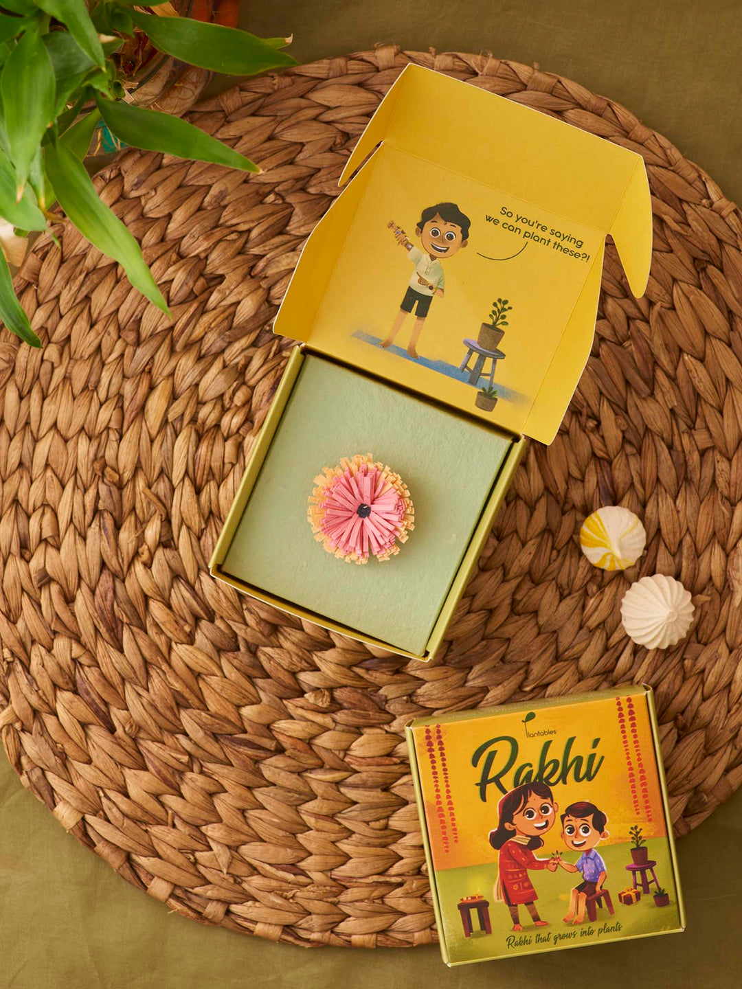 Plantables Punny Bond Rakhi