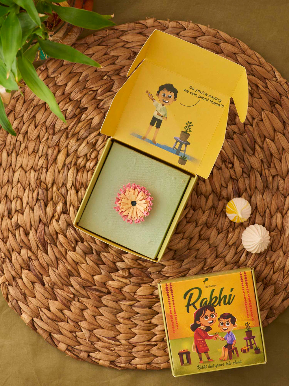 Plantables Punny Bond Rakhi