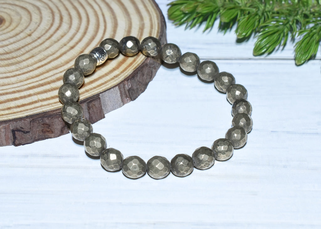 Bamboology Trends Natural Certified Pyrite Bracelet