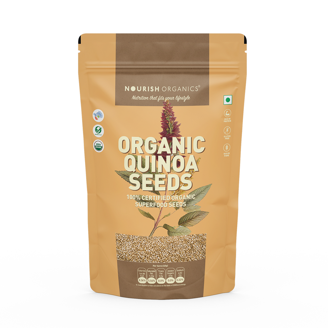 NOURISH ORGANICS Organic Quinoa Seeds – Protein-Rich Superfood | Nourish Organics