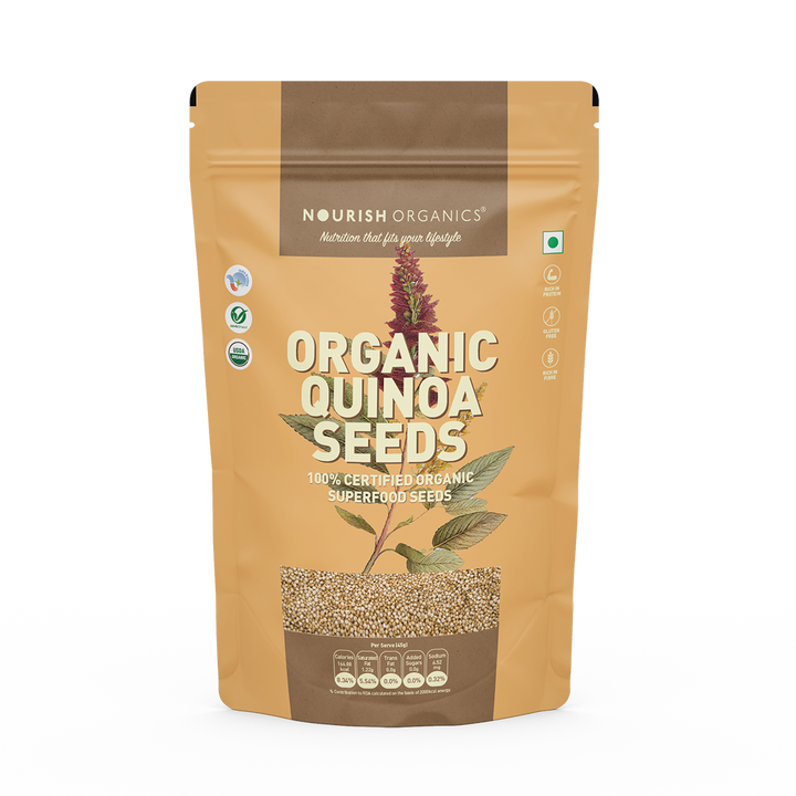 NOURISH ORGANICS Organic Quinoa Seeds – Protein-Rich Superfood | Nourish Organics