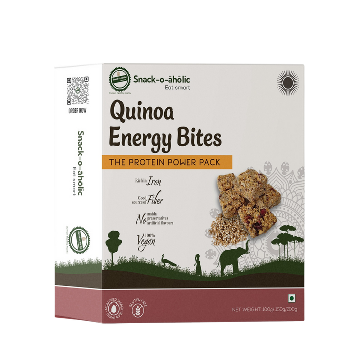 Snack-O-Aholic Quinoa Energy Bites