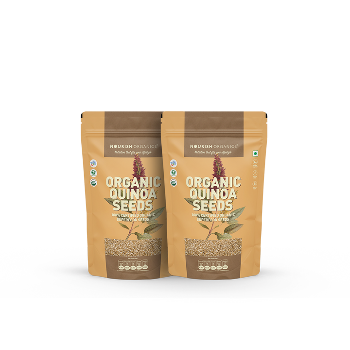 NOURISH ORGANICS Organic Quinoa Seeds (Pack of 2)