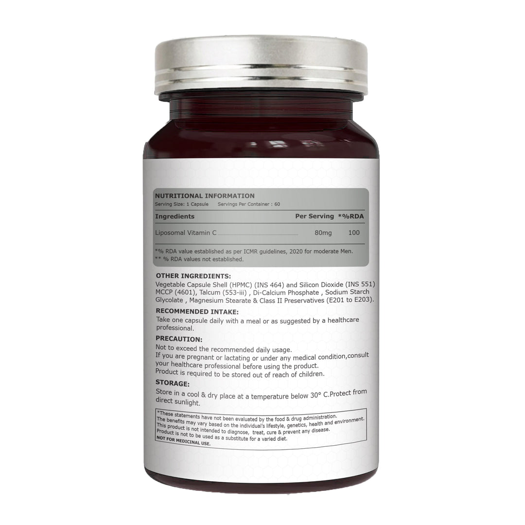 LipoMax Liposomal Vitamin C 80mg | Immune & Antioxidant Support