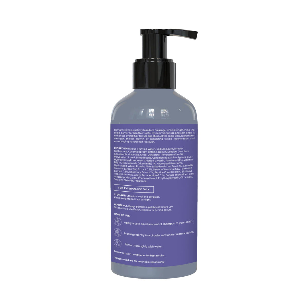 Anti-Hair Fall Shampoo with Peptides, Provitamin B5 & Niacin  250ml