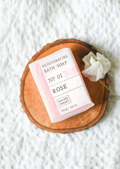 Nature Therapy Rose Bath Soap - 100 grams
