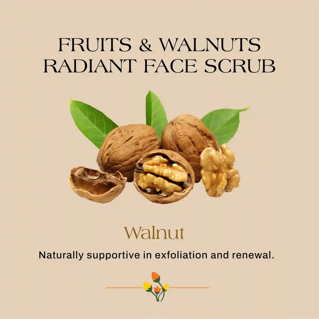 Radiant Face Scrub – Dates & Walnuts
