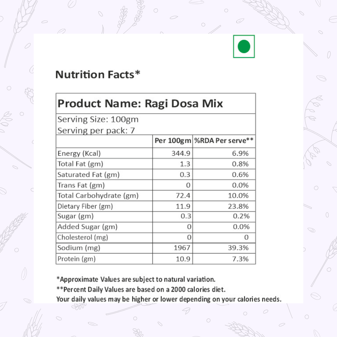 Ragi Dosa Mix 650 g