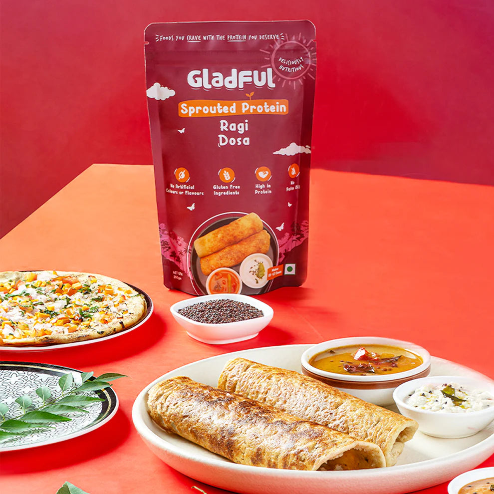 Gladful Royal Sprouted Breakfast Kit - 10 Packs | 1900gms