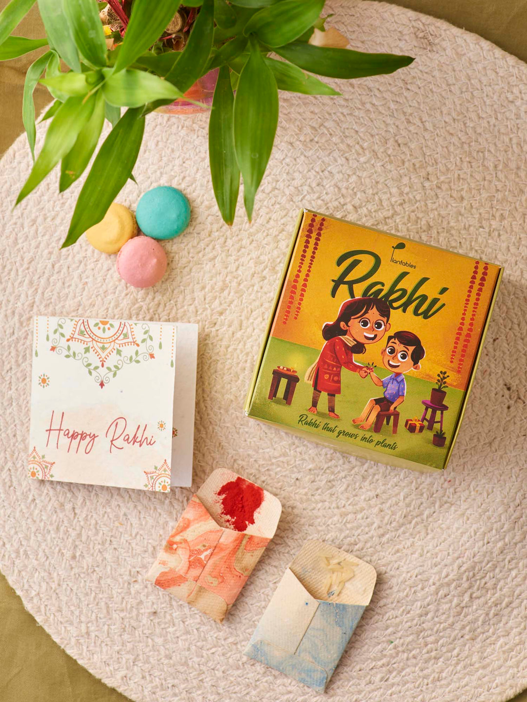 Plantables Wheely Wonka Rakhi Combo