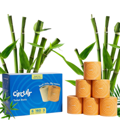 Circulr Bamboo Toilet Paper (Pack of 6)