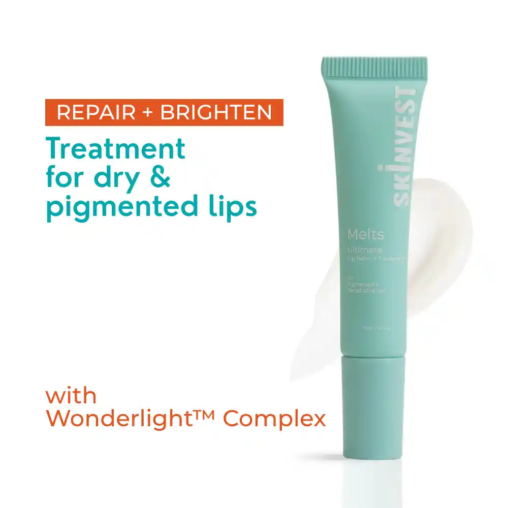 Skinvest Melts Ultimate Overnight PM Lip treatment (Repair + Brighten)