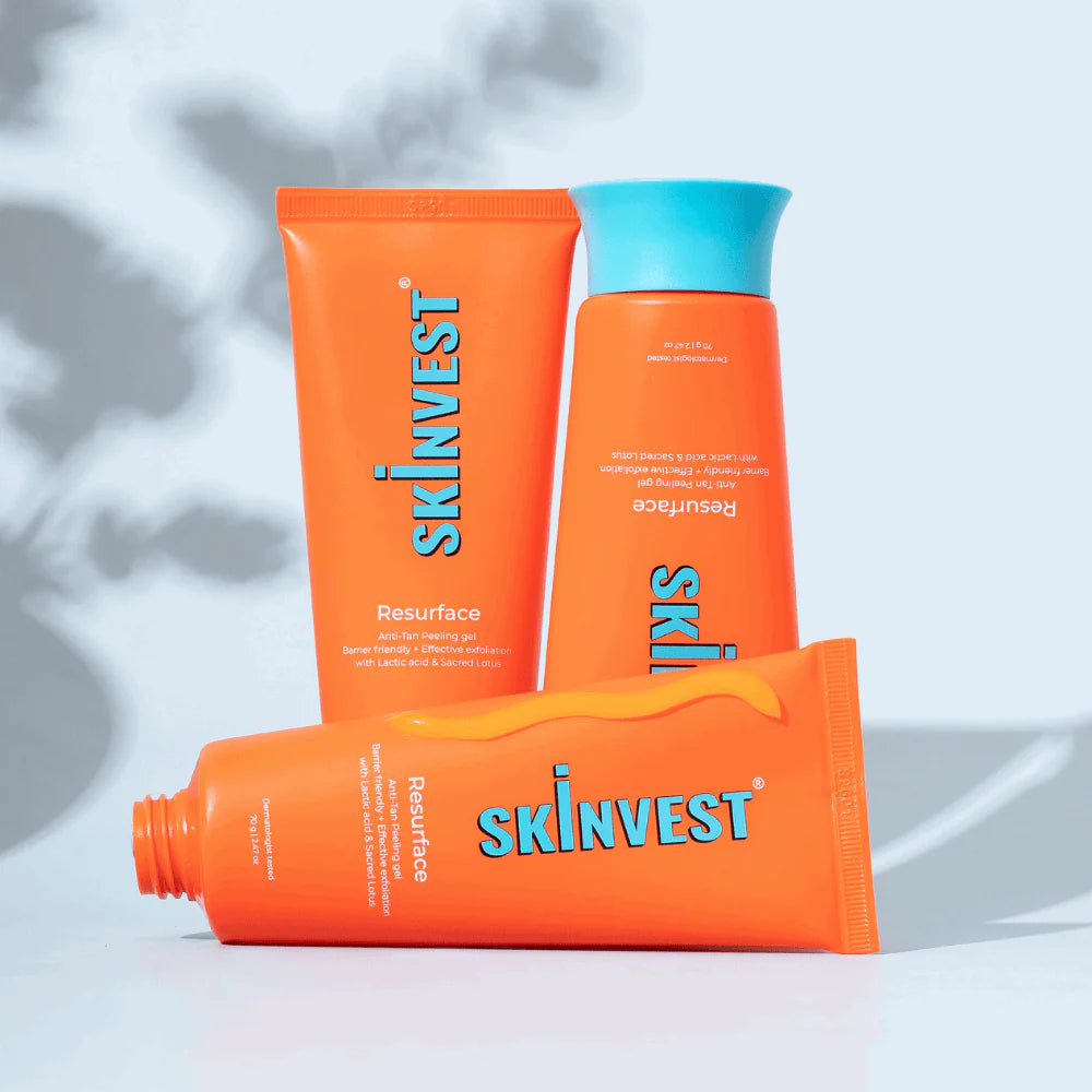 Skinvest Resurface Anti-tan peeling gel(Pack of 2)