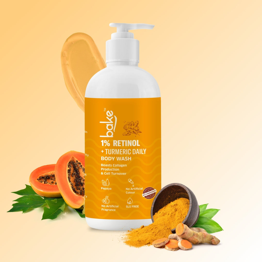 1% Retinol + Turmeric Body Wash