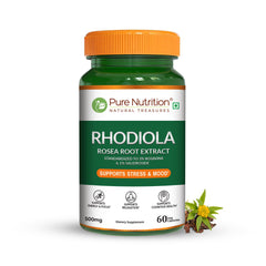 Pure Nutrition Rhodiola Rosea Root Extract – 500mg, 60 Veg Capsules