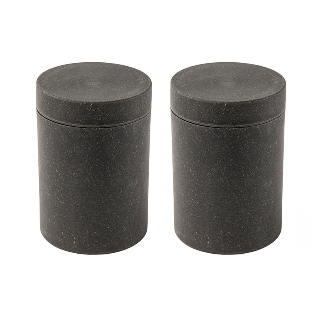 Irida Naturals Rice Husk And Bamboo Fiber Airtight Storage Container For Kitchen