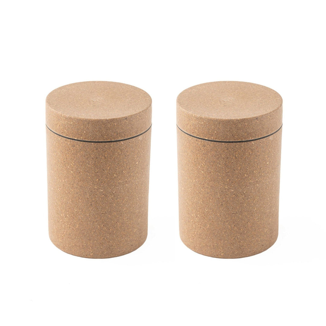 Irida Naturals Rice Husk And Bamboo Fiber Airtight Storage Container For Kitchen